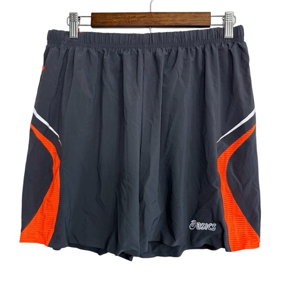 Asics shorts men's XL reflective mesh zipper‎ running walk athletic performance - Picture 1 of 10